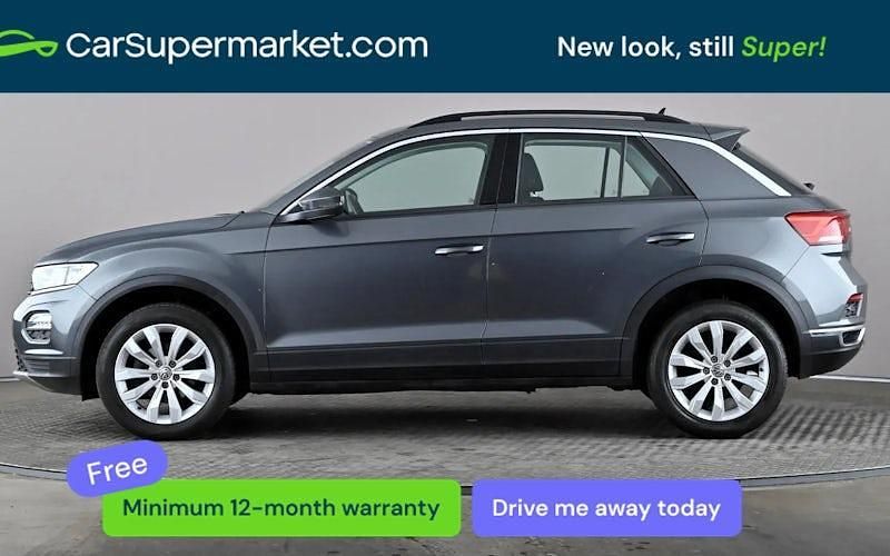 Used VW T-Roc SE 116 HP (85 kW) 2020 Grey SUV