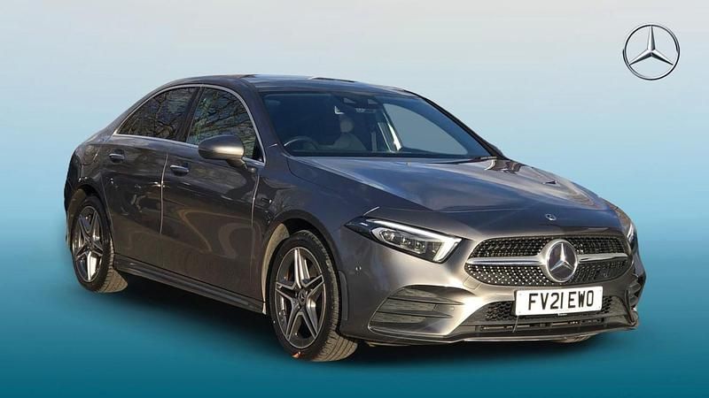Grey Used 2021 Mercedes A250 AMG Line Premium Plus Sedan | £21,995 (Expensive) - Image 1/4