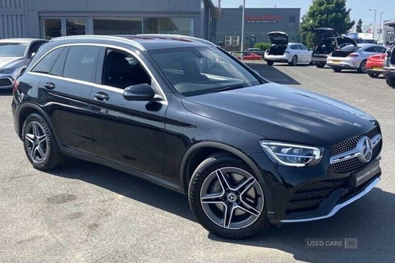 Black Used 2019 Mercedes GLC220 AMG line Estate | £21,490 (Good price) - Image 1/1