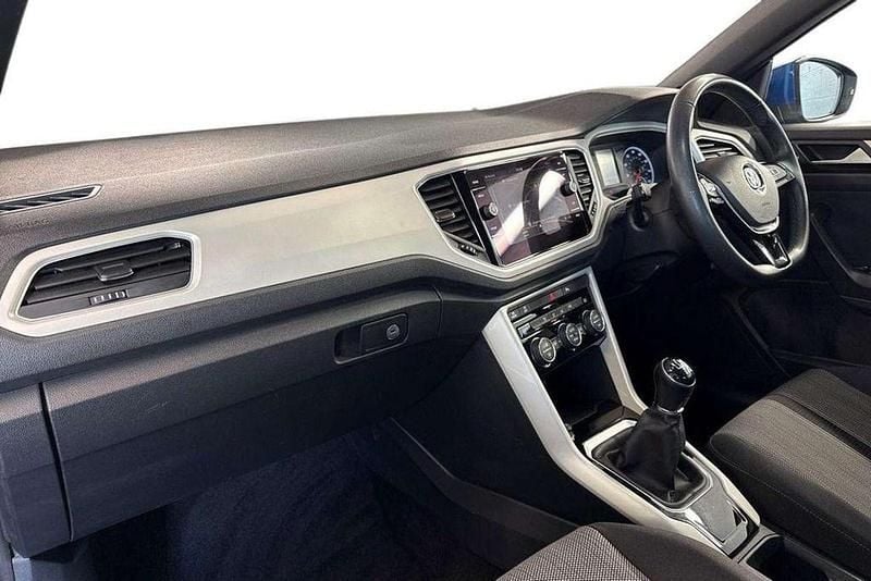 Used VW T-Roc Cabriolet Design 115 HP (84 kW) 2021 Blue Cabriolet