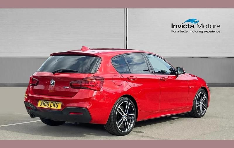 Used BMW 118 M Sport 136 HP (100 kW) 2019 Red Hatchback