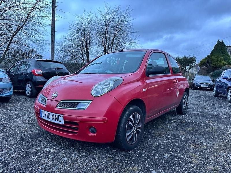 Used Nissan Micra Visia 79 HP (58 kW) 2010 Red Hatchback