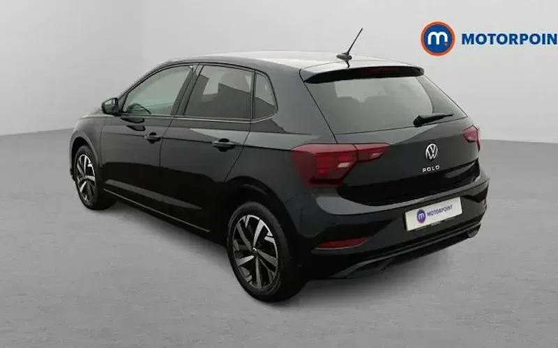 Used VW Polo Match 95 HP (69 kW) 2025 Black Hatchback