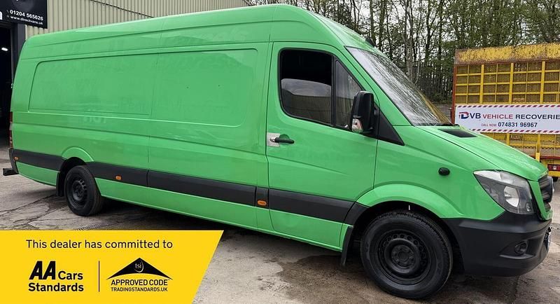 Used Mercedes Sprinter 2016 Green Van