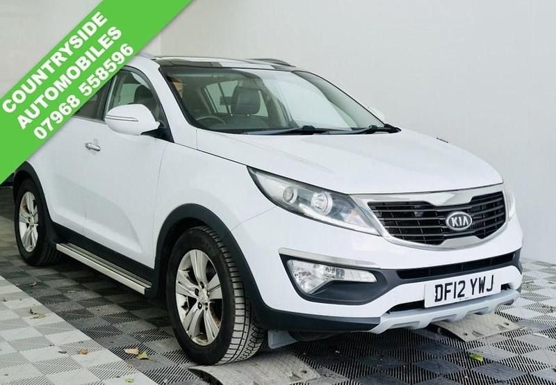 Used Kia Sportage 115 HP (84 kW) 2012 White SUV
