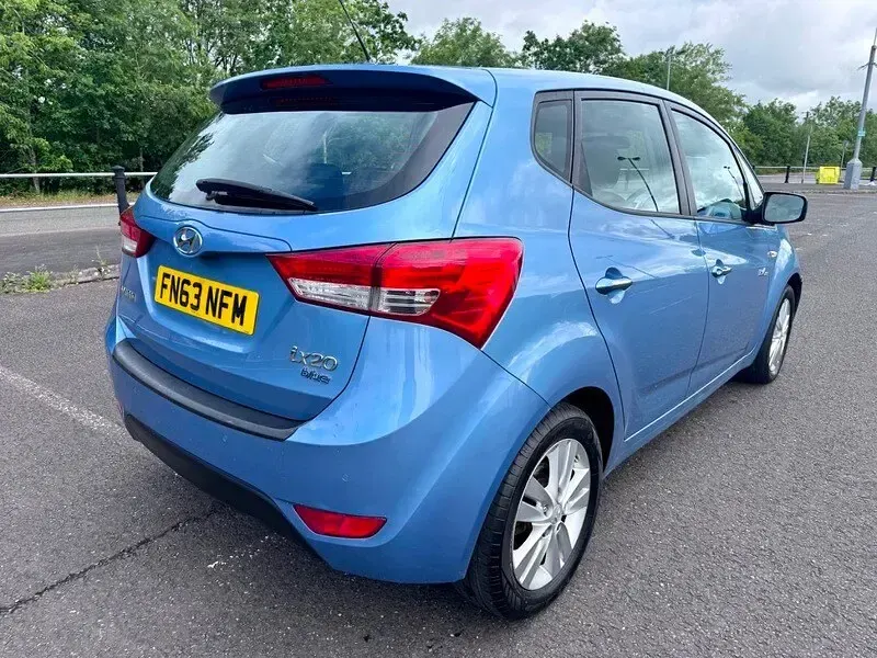 Used Hyundai ix20 2015 Blue Hatchback