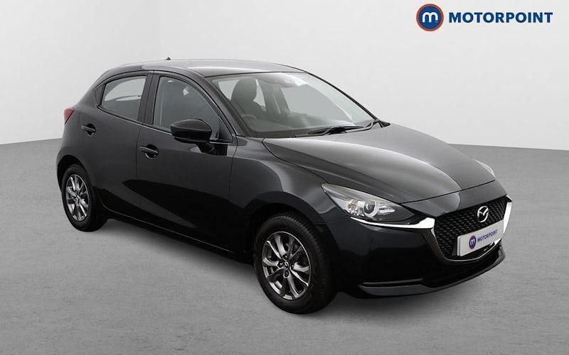 Black Used 2022 Mazda 2 Hatchback | £12,899 (Fair price) - Image 1/4