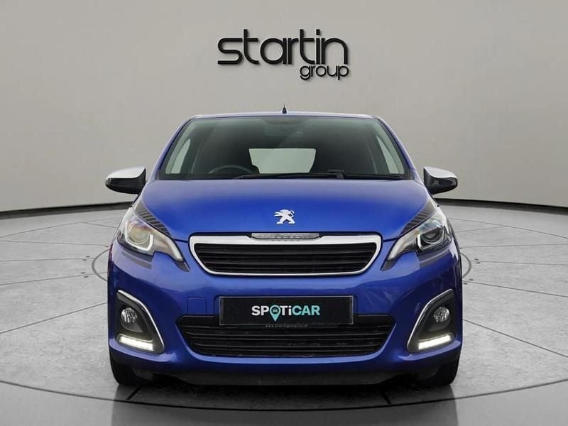 Used Peugeot 108 Collection 71 HP (52 kW) 2021 Blue Hatchback