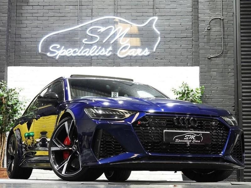 Blue Used 2021 Audi RS6 Design Estate | £75,990 (Fair price) - Image 1/4