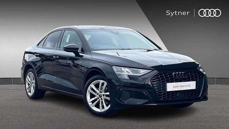 Black Used 2021 Audi A3 Sport Sedan | £20,500 (Good price) - Image 1/4