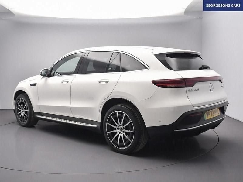 Used Mercedes EQC400 AMG line 300 kW (408 HP) 2023 White SUV