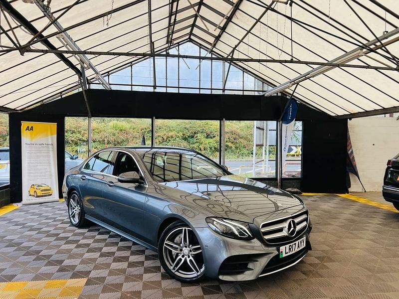 Grey Used 2017 Mercedes E220 AMG line Sedan | £12,495 (Good price) - Image 1/3