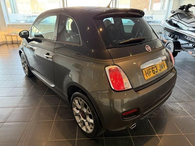 Used Fiat 500 69 HP (50 kW) 2013 Grey Hatchback