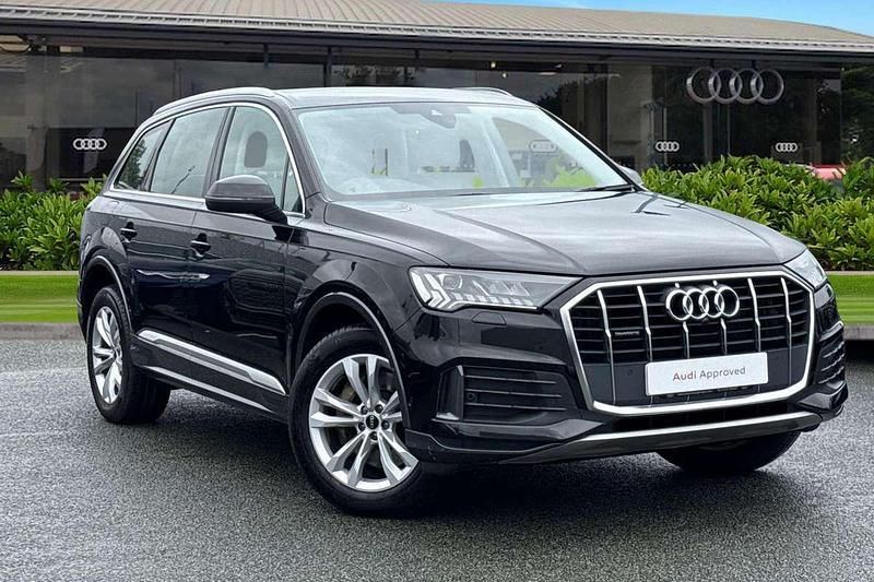 Black Used 2022 Audi Q7 Sport SUV | £34,250 (Good price) - Image 1/4