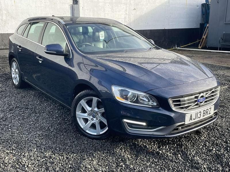 Blue Used 2013 Volvo V60 SE Estate | £7,895 (Expensive) - Image 1/4