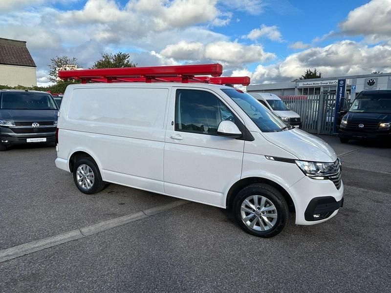 White Used 2021 VW T6.1 Highline Van | £20,994 - Image 1/4