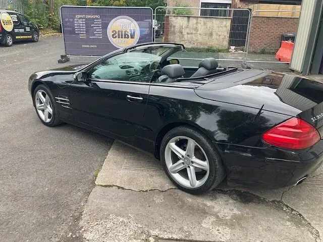 Used Mercedes SL350 2004 Black Cabriolet