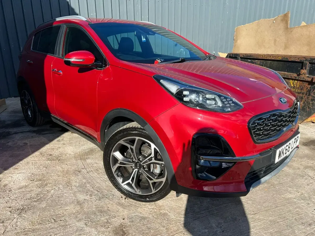 Used Kia Sportage GT-Line 174 HP (127 kW) 2018 Red SUV