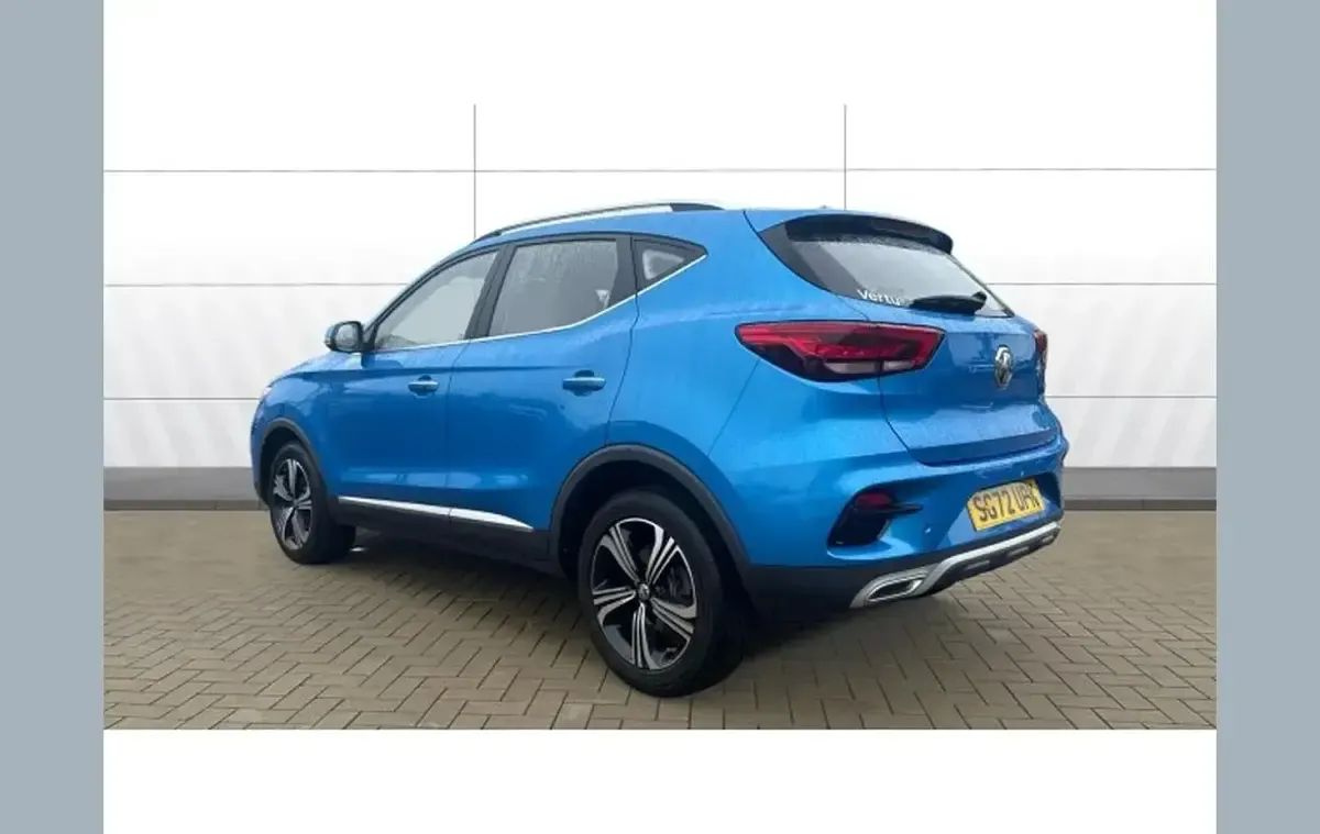 Used MG ZS Excite 109 HP (80 kW) 2022 Blue SUV