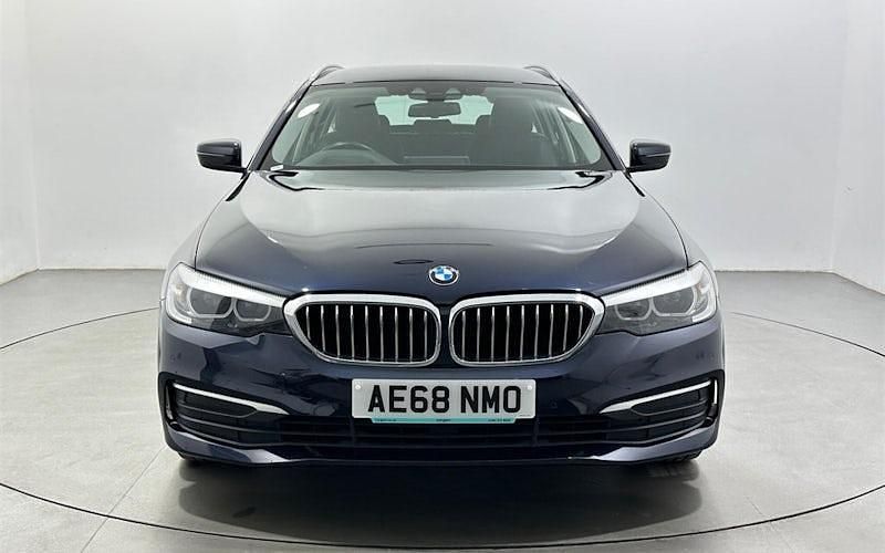 Używany BMW 520 190 KM (139 kW) 2018 Niebieski Kombi