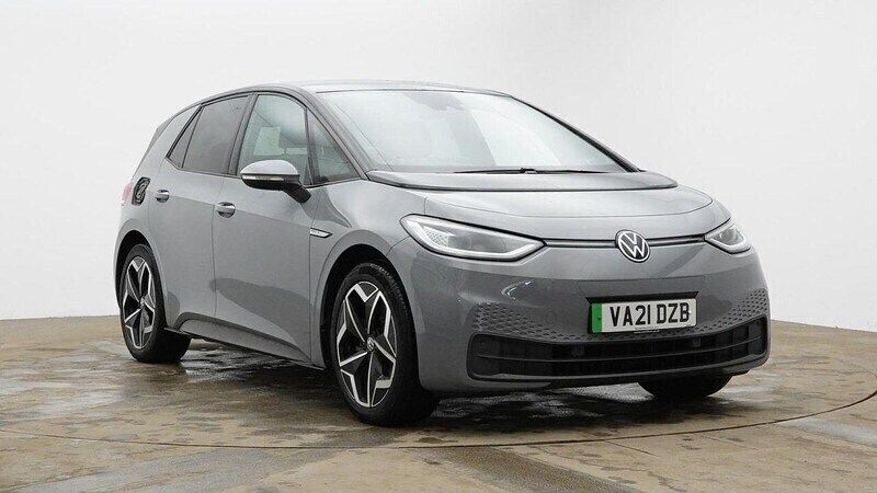 Grey Used 2021 VW ID.3 Pro Hatchback | £15,990 (Expensive) - Image 1/4