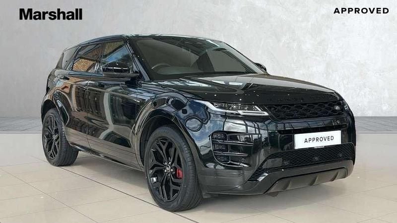 Metallic santorini black Used 2023 Land Rover Range Rover evoque Autobiography SUV | £34,223 (Fair price) - Image 1/4