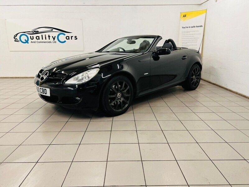 Black Used 2010 Mercedes SLK350 Cabriolet | £5,995 - Image 1/4