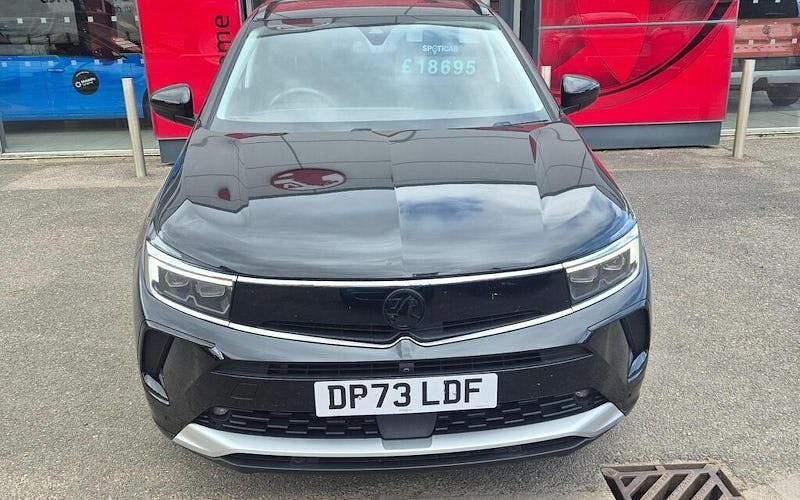 Used Vauxhall Grandland X Ultimate 131 HP (96 kW) 2023 Black SUV