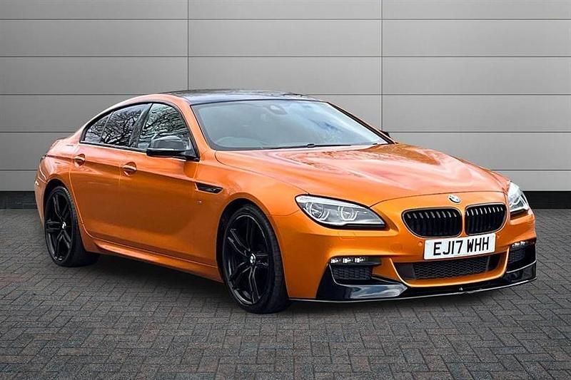 Used BMW 640 M Sport 313 HP (230 kW) 2017 Orange wrapped Coupe