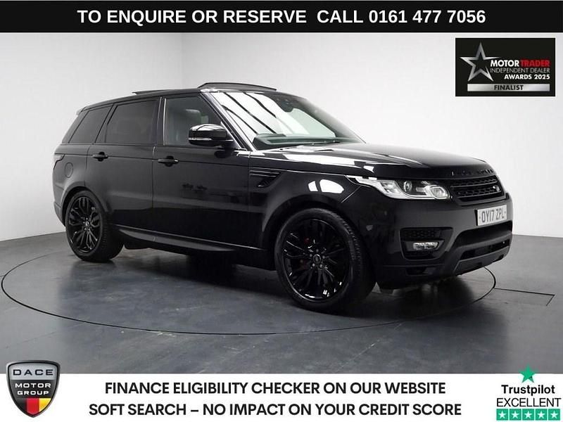 Black Used 2017 Land Rover Range Rover Sport HSE Dynamic SUV | £21,890 (Fair price) - Image 1/3