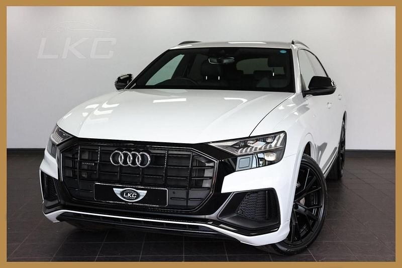 White Used 2021 Audi Q8 Black Edition SUV | £42,990 (Fair price) - Image 1/4