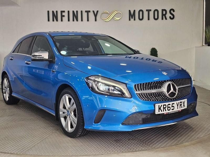 Used Mercedes A200 Premium 2016 Blue Hatchback