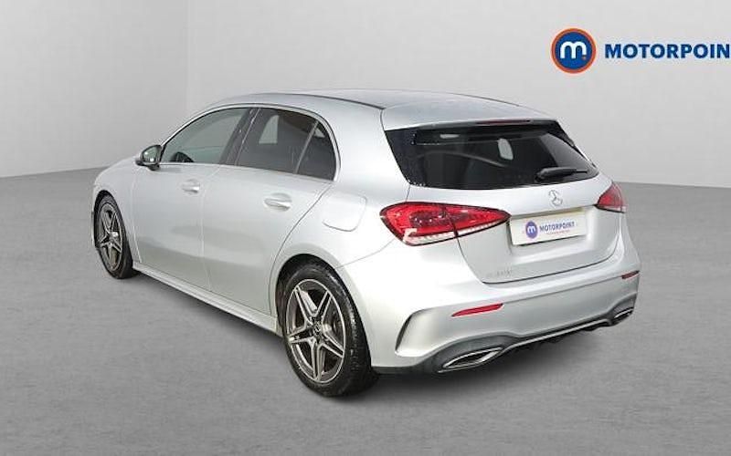 Used Mercedes A200 AMG line 163 HP (119 kW) 2020 Silver Hatchback