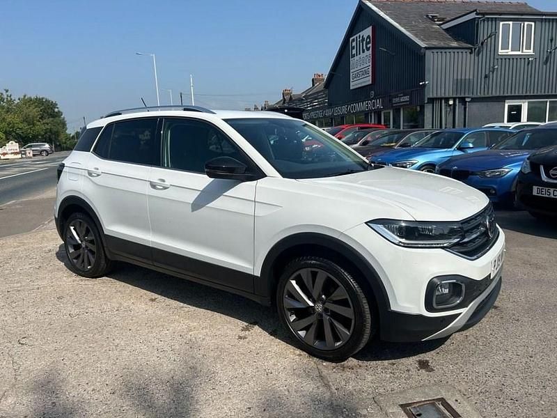 White Used 2019 VW T-Cross Edition SUV | £12,995 (Expensive) - Image 1/4