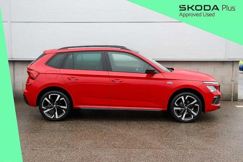 Used Skoda Kamiq Monte Carlo 85 HP (62 kW) 2025 Velvet red metallic SUV