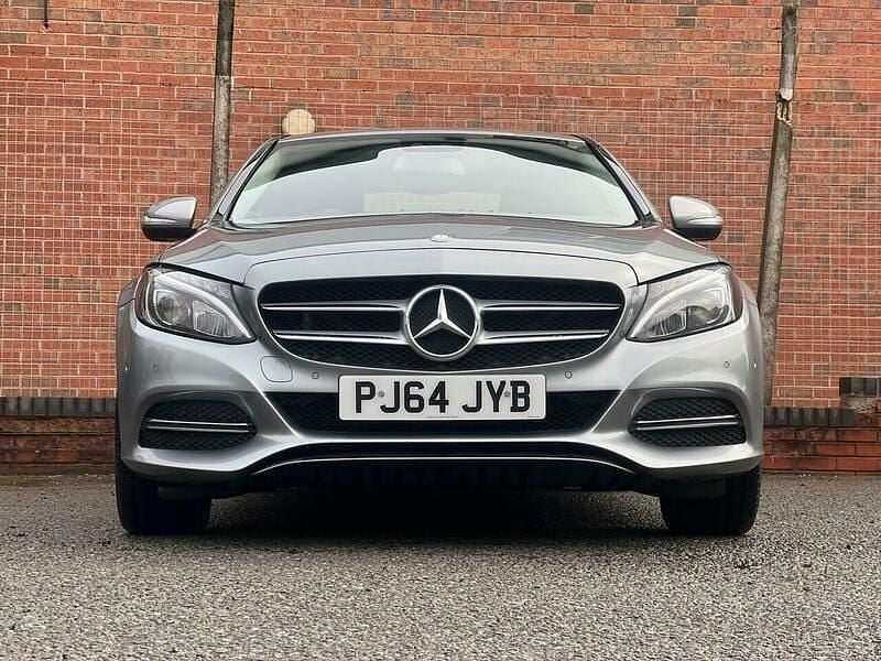 Begagnad Mercedes C220 170 HK (125 kW) 2014 Silver Sedan