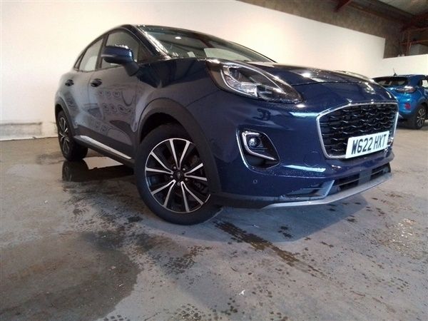 Blue Used 2022 Ford Puma Titanium SUV | £17,290 (Good price) - Image 1/3