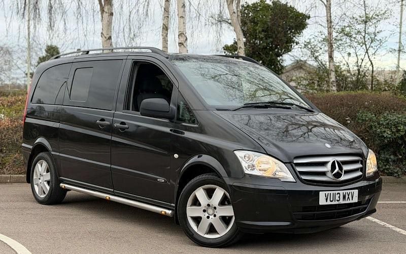 Used Mercedes Vito 166 HP (122 kW) 2013 Black Van