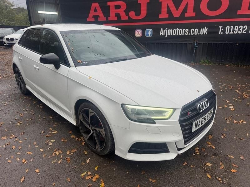 White Used 2019 Audi S3 Sportback Black Edition Hatchback | £24,990 - Image 1/4