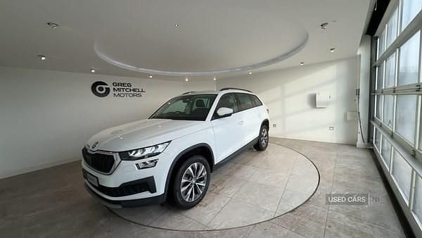Used Skoda Kodiaq SE Drive 2023 White SUV