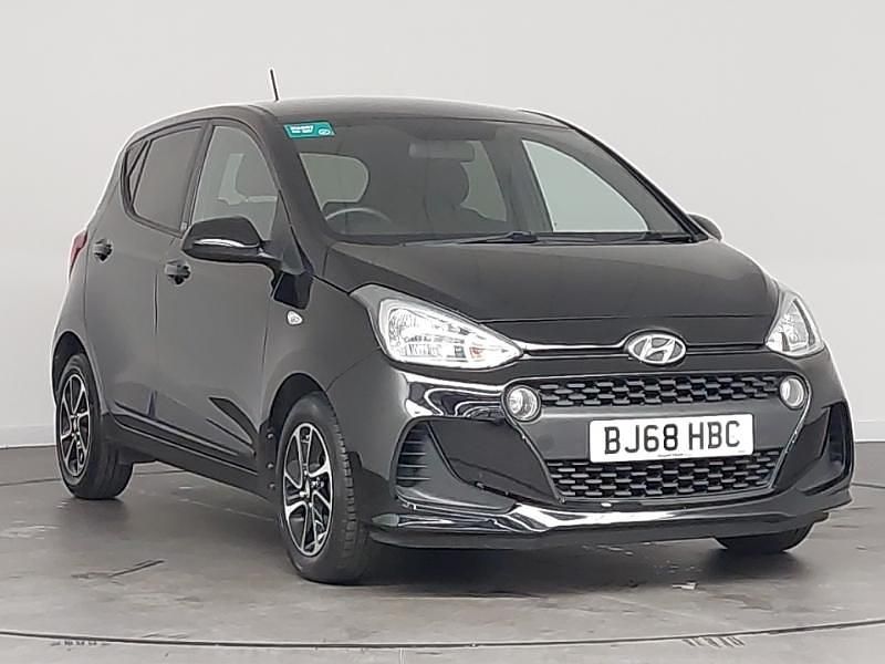 Black Used 2018 Hyundai i10 GO! Hatchback | £8,998 (A bit pricey) - Image 1/4