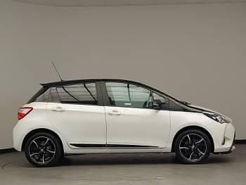 Used Toyota Yaris Design 2018 White Hatchback
