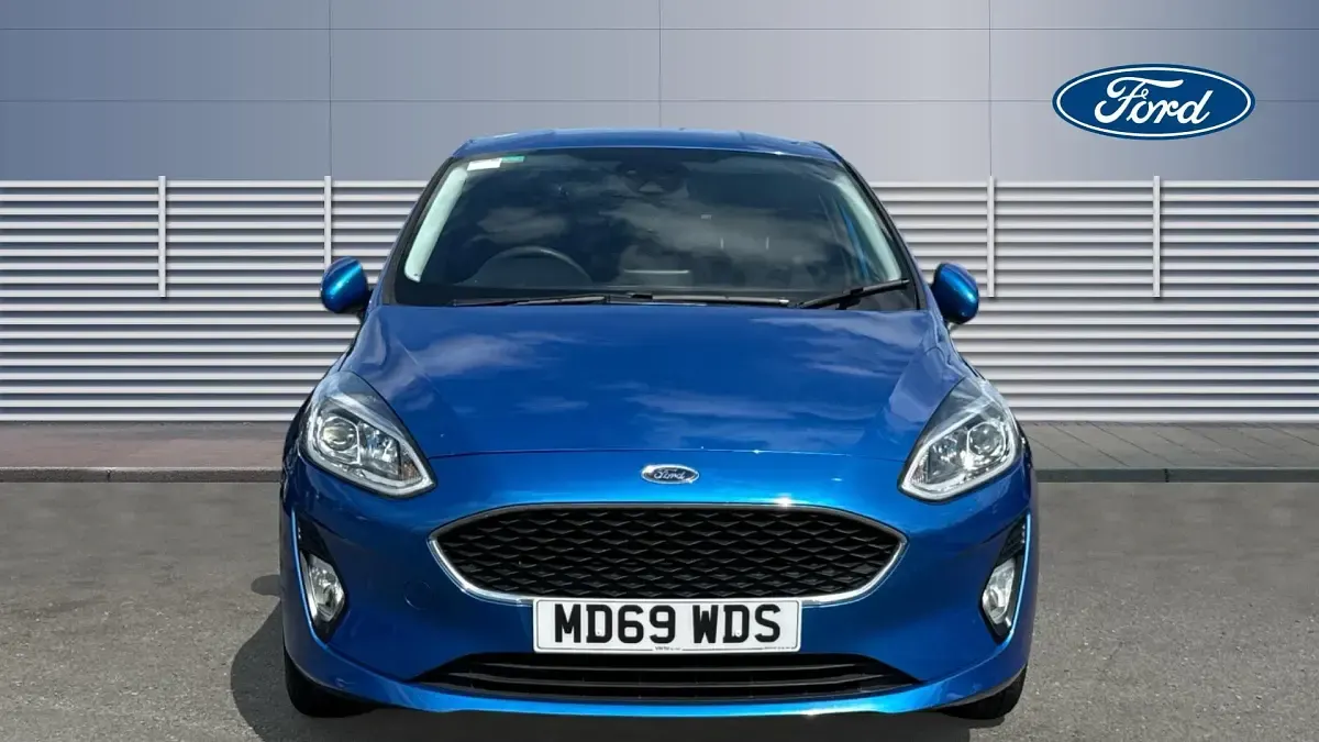 Used Ford Fiesta Trend 95 HP (69 kW) 2020 Blue Hatchback
