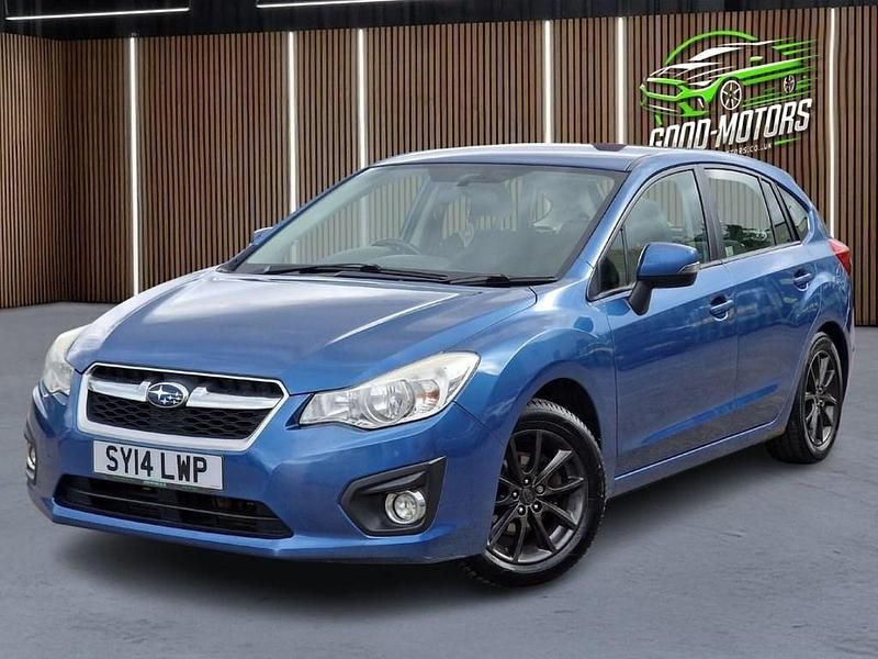 Used Subaru Impreza 114 HP (83 kW) 2014 Blue Hatchback