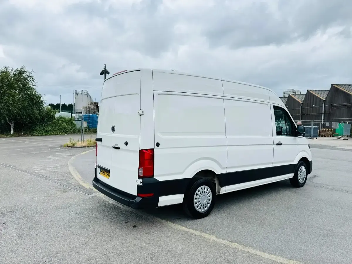 Used VW Crafter Trendline 140 HP (102 kW) 2020 Blue Van