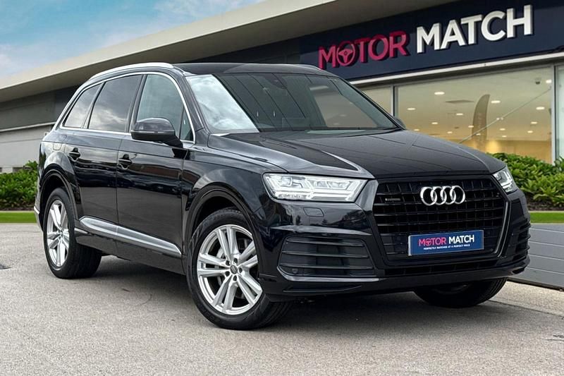 Black Used 2016 Audi Q7 S-Line SUV | £22,490 (Good price) - Image 1/4