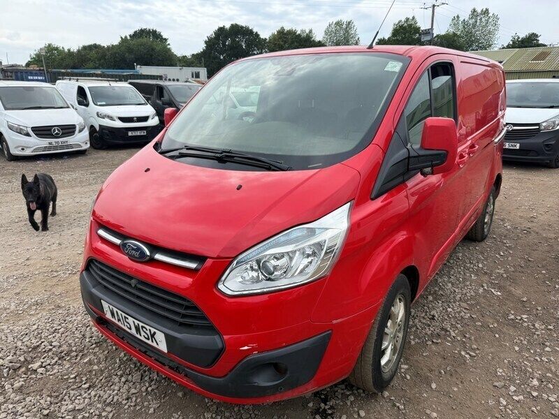 Red Used 2015 Ford Transit Custom Limited Van | £2,495 (Super price) - Image 1/4
