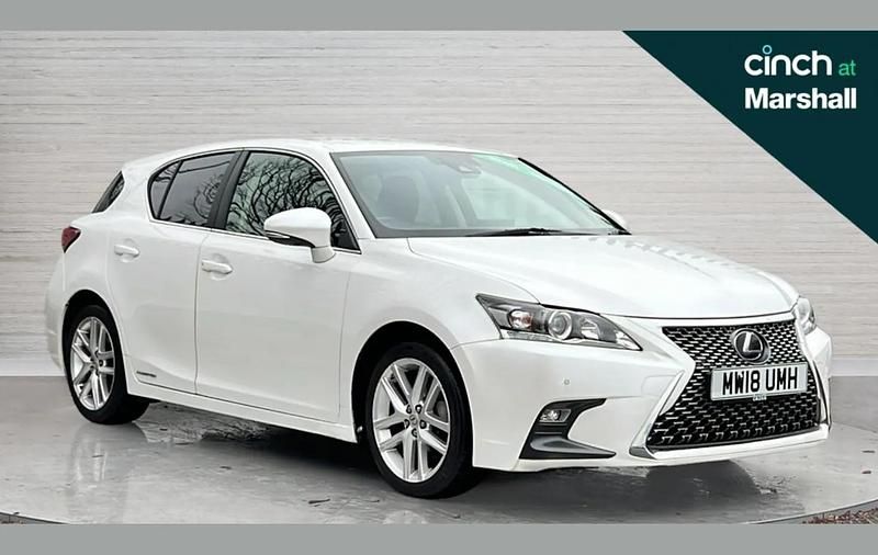 White Used 2018 Lexus CT200h Luxury Line Hatchback | £12,616 (Fair price) - Image 1/4