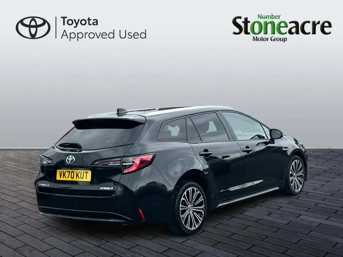 Used Toyota Corolla Design 122 HP (89 kW) 2020 Black Estate