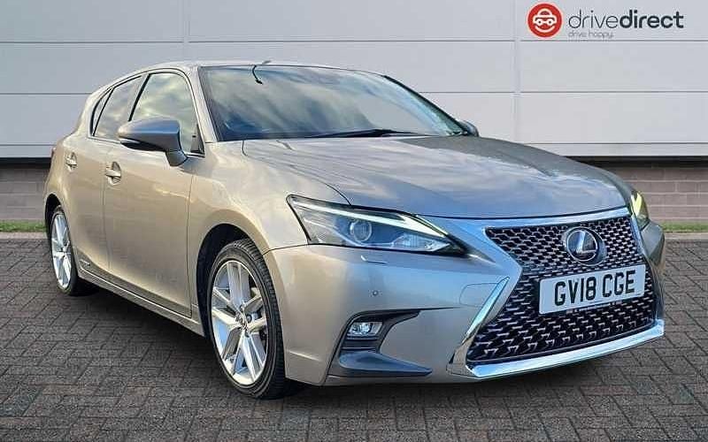 Silver Used 2017 Lexus CT200h Hatchback | £14,995 (Fair price) - Image 1/4